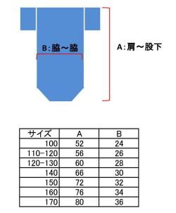 ロンパース肌着サイズ