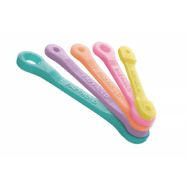 握りやつかみを支援する自助具、イージーホールド。肢体不自由、脳性麻痺、四肢欠損など、リハビリや療育にも。セット。